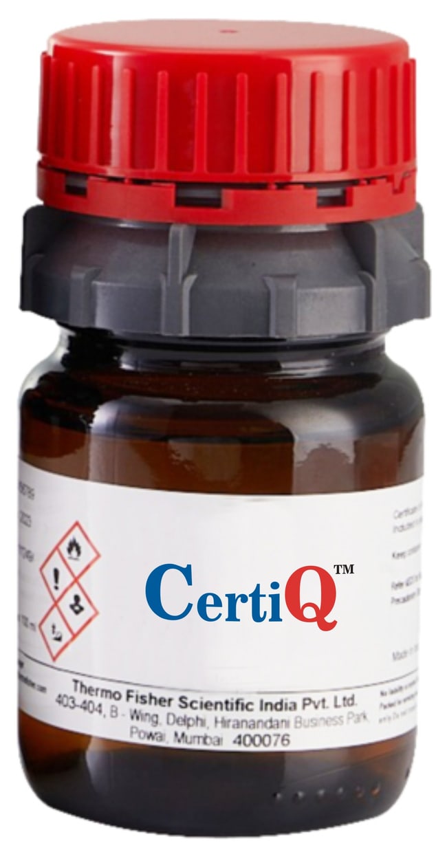 acetonitrile, gc secondary reference standard, certiq