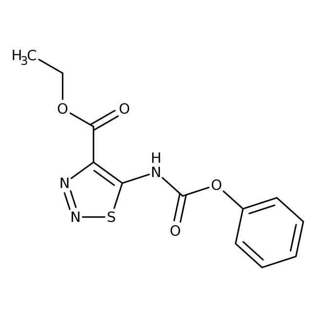 ethyl 5-phenoxycarbonylamino-1,2,3-thiadiazole-4-carboxylate, 98+%, thermo scientific chemicals