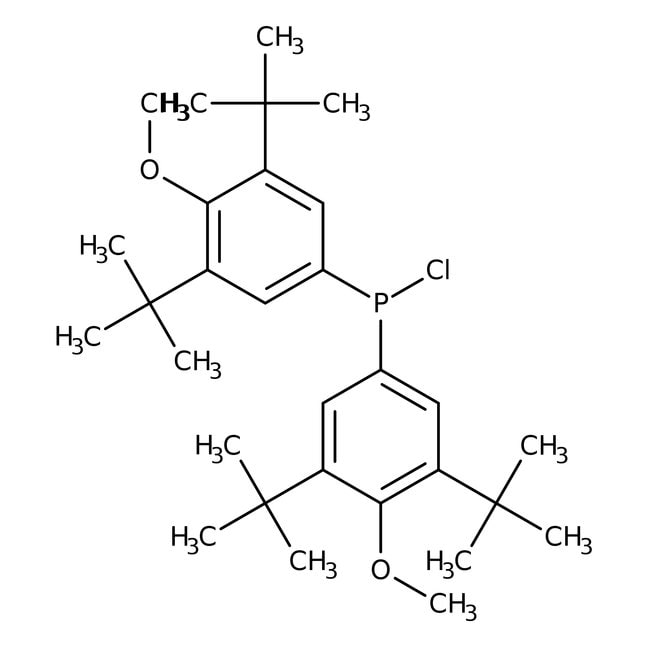 bis(3,5-di-tert-butyl-4-methoxyphenyl)chlorophosphine, 94%, thermo scientific chemicals