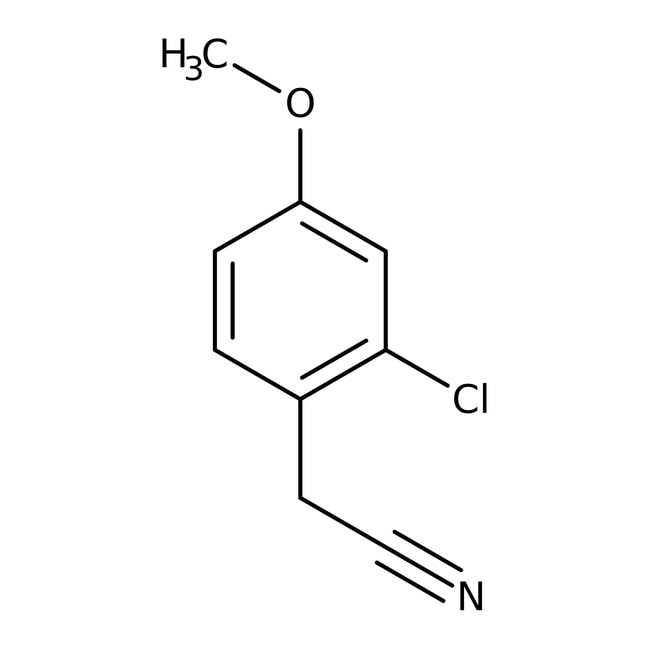 2-chloro-4-methoxyphenylacetonitrile, 95%, thermo scientific chemicals