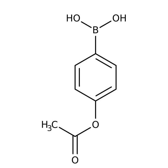 4-acetoxybenzeneboronic acid, 97%, thermo scientific chemicals