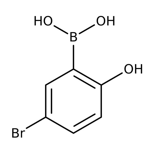 5-bromo-2-hydroxybenzeneboronic acid, 96%, thermo scientific chemicals