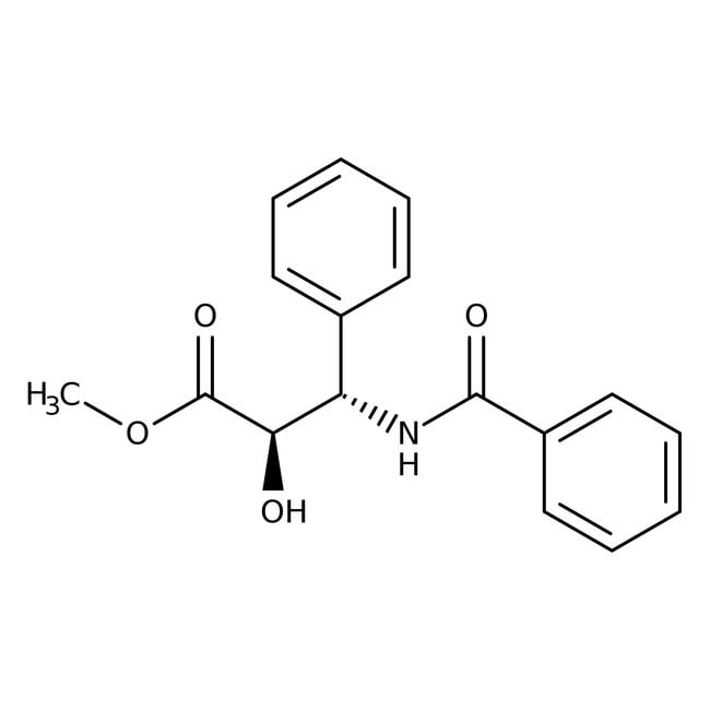 methyl (2r,3s)-3-benzamido-2-hydroxy-3-phenylpropionate, 98%, thermo scientific chemicals