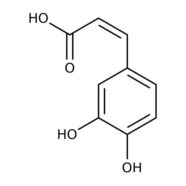 3,4-dihydroxycinnamic acid, 99+%, predominantly trans isomer, thermo scientific chemicals