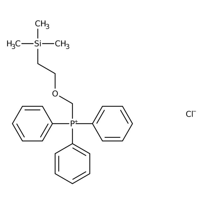 2-(trimethylsilylethoxymethyl)triphenylphosphonium chloride, 97%, thermo scientific™