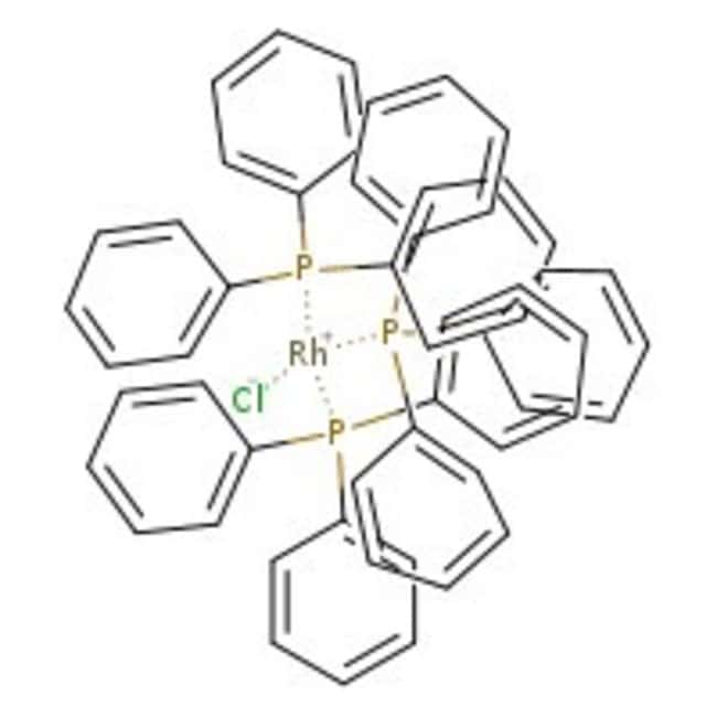 tris(triphenylphosphine)rhodium(i) chloride, 99.99%, (trace metal basis), thermo scientific chemicals