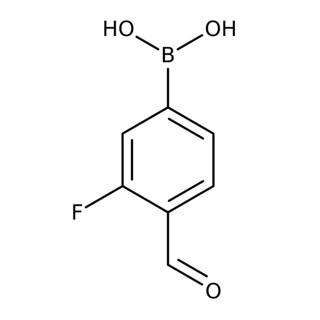 3-fluoro-4-formylphenylboronic acid, 95%, thermo scientific™