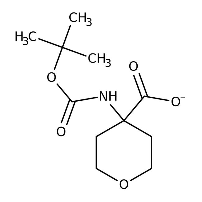 4-n-boc-amino-4-carboxytetrahydropyran, 95%, thermo scientific chemicals