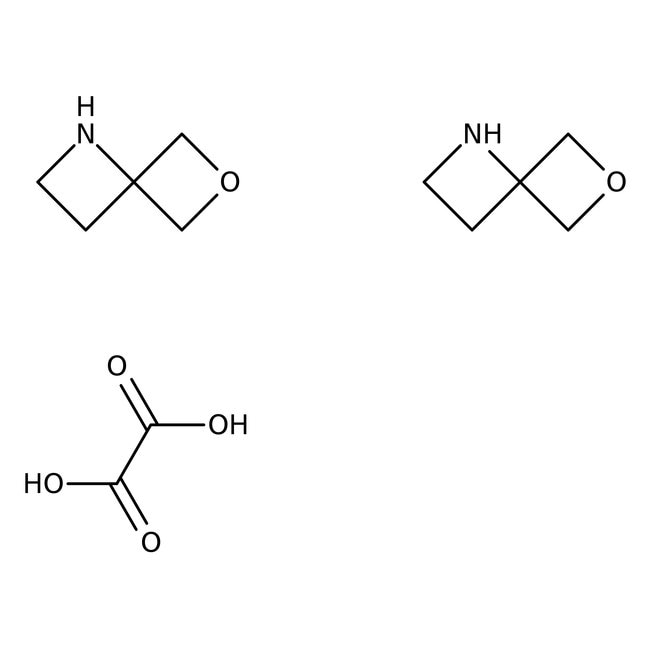 6-oxa-1-azaspiro[3.3]heptane hemioxalate, 95%, thermo scientific chemicals