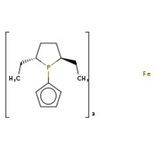 (+)-1,1'-bis[(2r,5r)-2,5-diethyl-1-phospholanyl]ferrocene, 97+%, thermo scientific chemicals