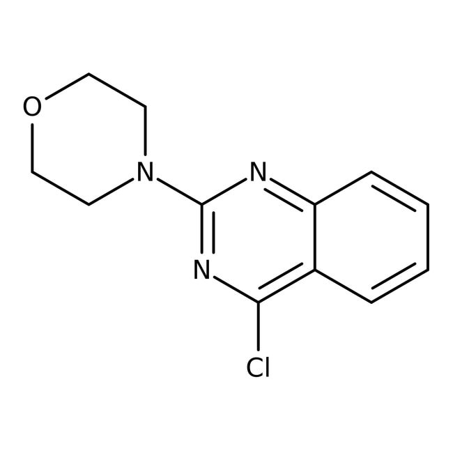 4-chloro-2-(4-morpholinyl)quinazoline, 97%, thermo scientific chemicals