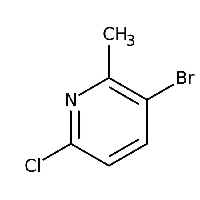 5-bromo-2-chloro-6-methylpyridine, 98%, thermo scientific chemicals
