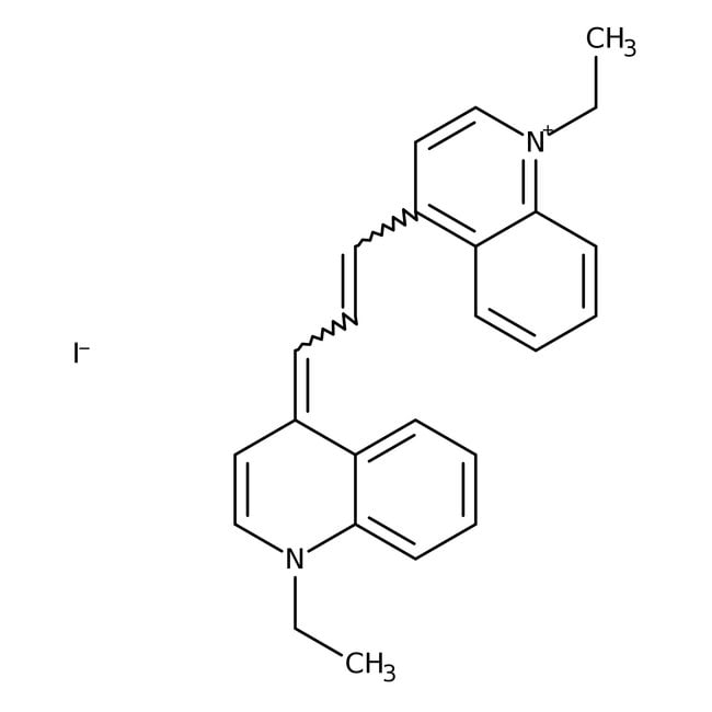 1,1'-diethyl-4,4'-carbocyanine iodide, 96%, thermo scientific chemicals