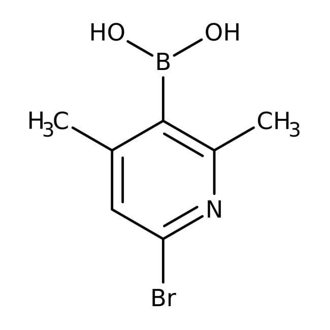 6-bromo-2,4-dimethylpyridine-3-boronic acid, 95%, thermo scientific chemicals
