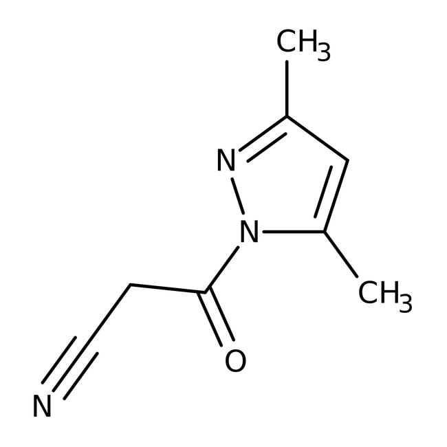 1-cyanoacetyl-3,5-dimethyl-1h-pyrazole, 97%, thermo scientific chemicals