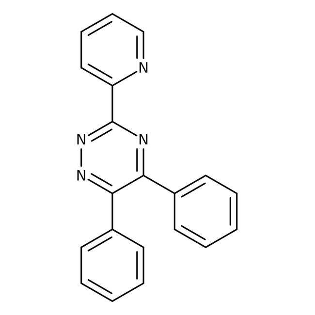 5,6-diphenyl-3-(2-pyridyl)-1,2 4-triazine, 99%, thermo scientific chemicals
