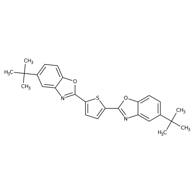 2,5-bis(5-tert-butyl-2-benzoxazolyl)thiophene, 99%, thermo scientific chemicals