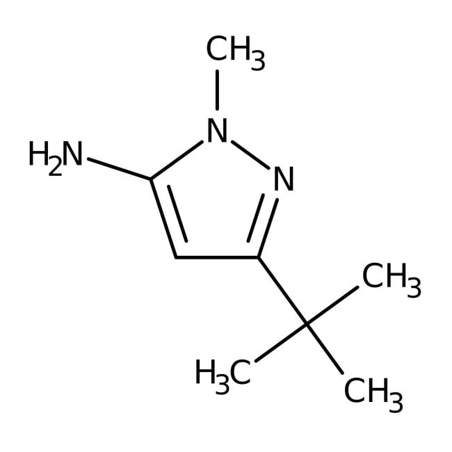 5-amino-3-tert-butyl-1-methylpyrazole, 98%, thermo scientific chemicals