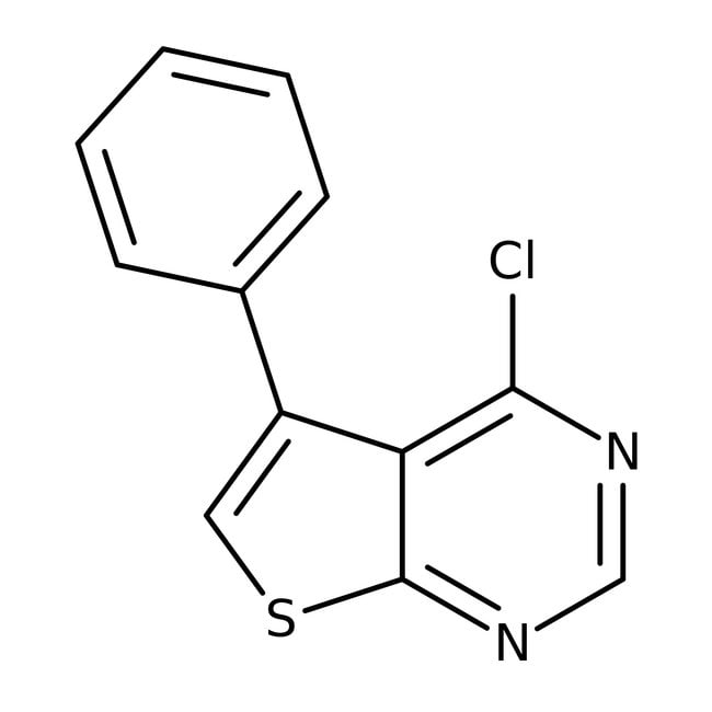 4-chloro-5-phenylthieno[2,3-d]pyrimidine, 98%, thermo scientific chemicals