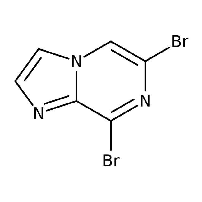 6,8-dibromoimidazo[1,2-a]pyrazine, 95%, thermo scientific chemicals