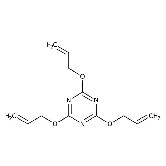 2,4,6-tris(allyloxy)-1,3,5-triazine, 98%, stab. with 100ppm hydroquinone, thermo scientific chemicals