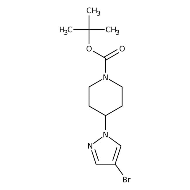 1-(4-boc-1-piperidinyl)-4-bromopyrazole, 98%, thermo scientific chemicals