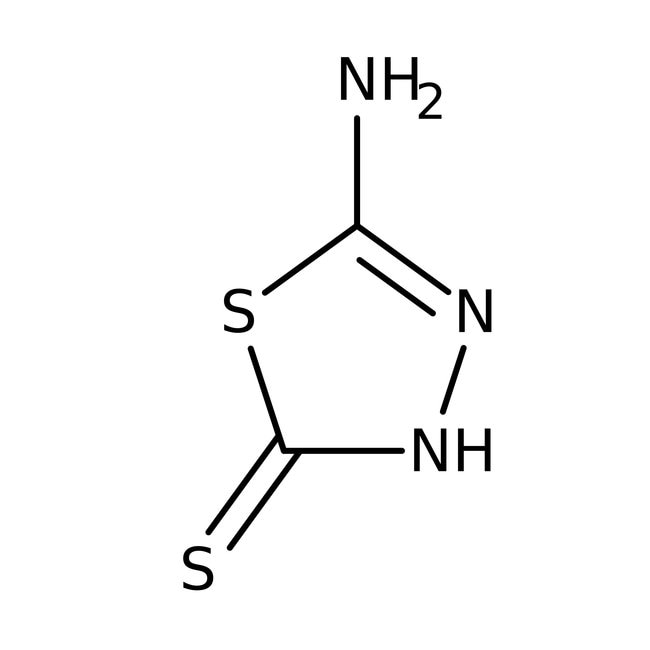 5-amino-1,3,4-thiadiazole-2-thiol, 98%, thermo scientific chemicals