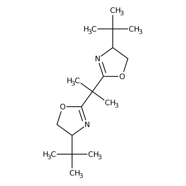 2,2'-isopropylidenebis[(4s)-4-tert-butyl-2-oxazoline], 99%, 98% e.e., thermo scientific chemicals