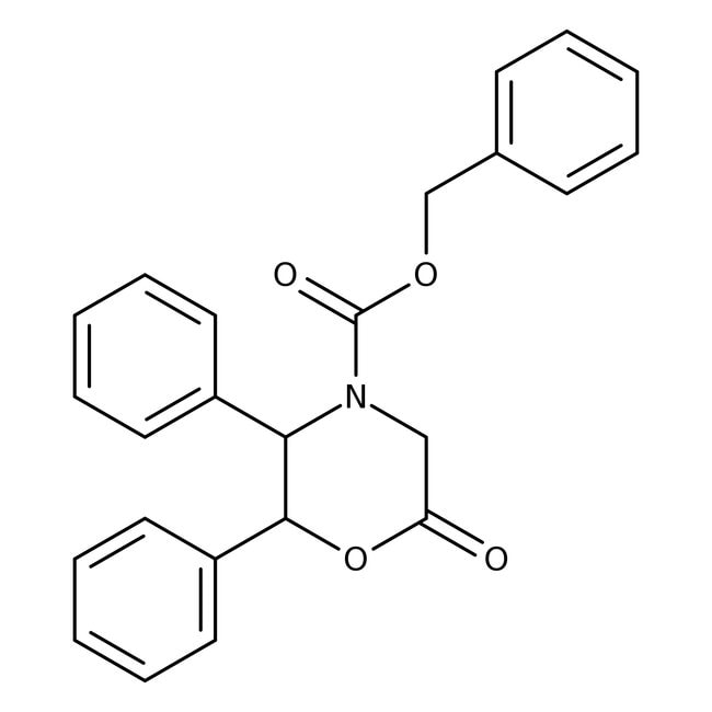 benzyl (2s,3r)-(+)-6-oxo-2,3-diphenyl-4-morpholinecarboxylate, 98%, thermo scientific™