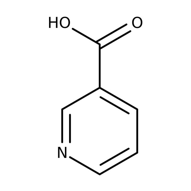 nicotinic acid, specified according to the requirements of ph. eur, thermo scientific chemicals
