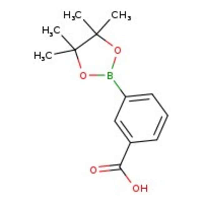 3-(4,4,5,5-tetramethyl-1,3,2-dioxaborolan-2-yl)benzoic acid, 97%, thermo scientific chemicals