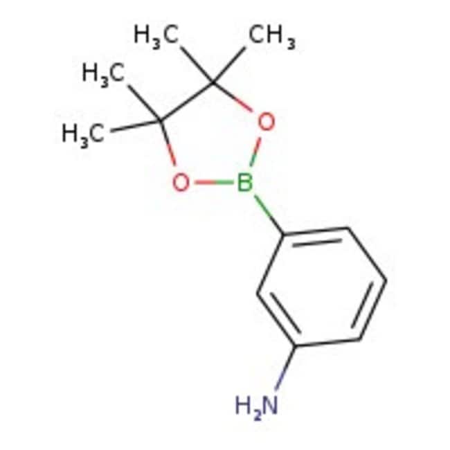 3-(4,4,5,5-tetramethyl-1,3,2-dioxaborolan-2-yl)aniline, 97%, thermo scientific chemicals