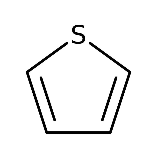 thiophene, 99.5%, extra pure, benzene free, thermo scientific chemicals