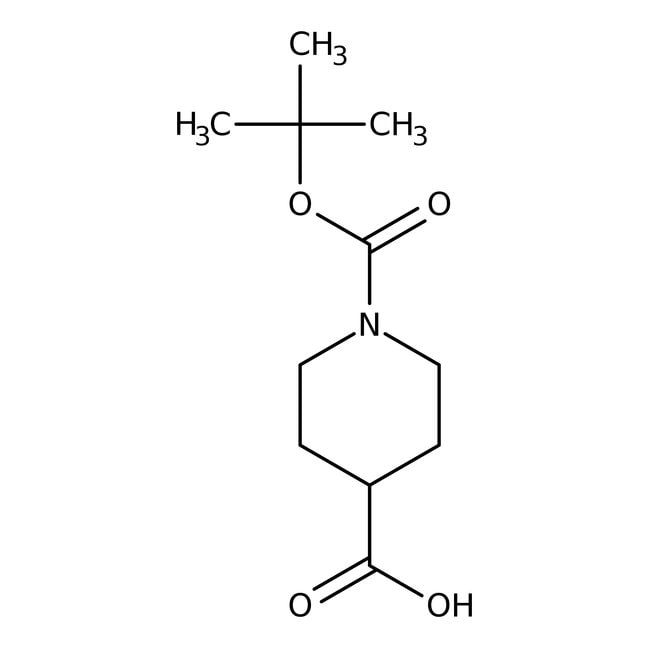 n-boc-4-piperidinecarboxylic acid, 98%, thermo scientific chemicals