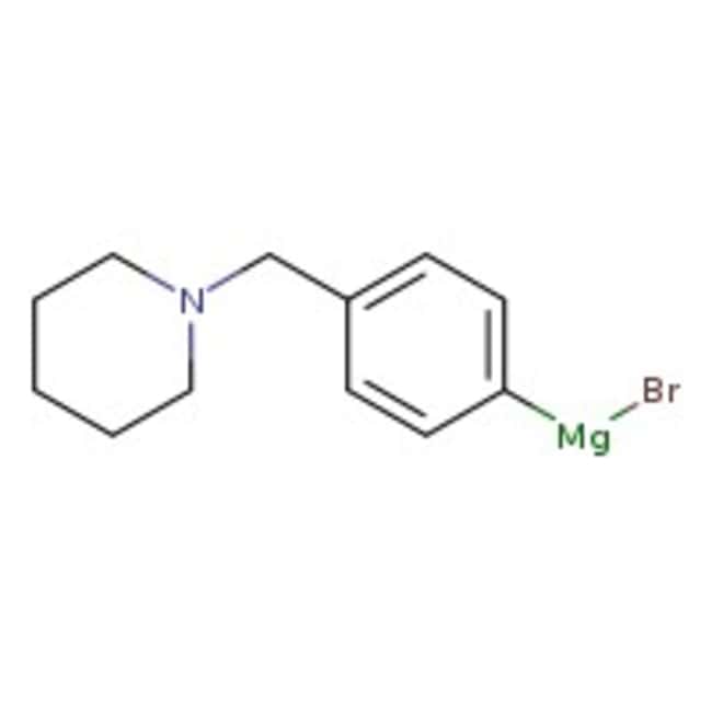 [4-(1-piperidinylmethyl)phenyl]magnesium bromide, 0.25m solution in thf, acroseal™, thermo scientific chemicals
