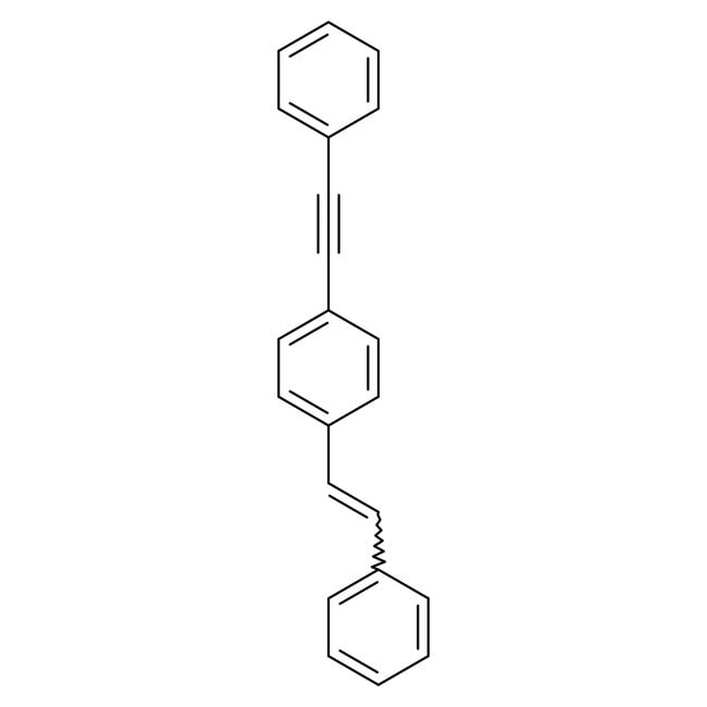 1-(trans-2-phenylethenyl)-4-(phenylethynyl)benzene, 97%, thermo scientific chemicals