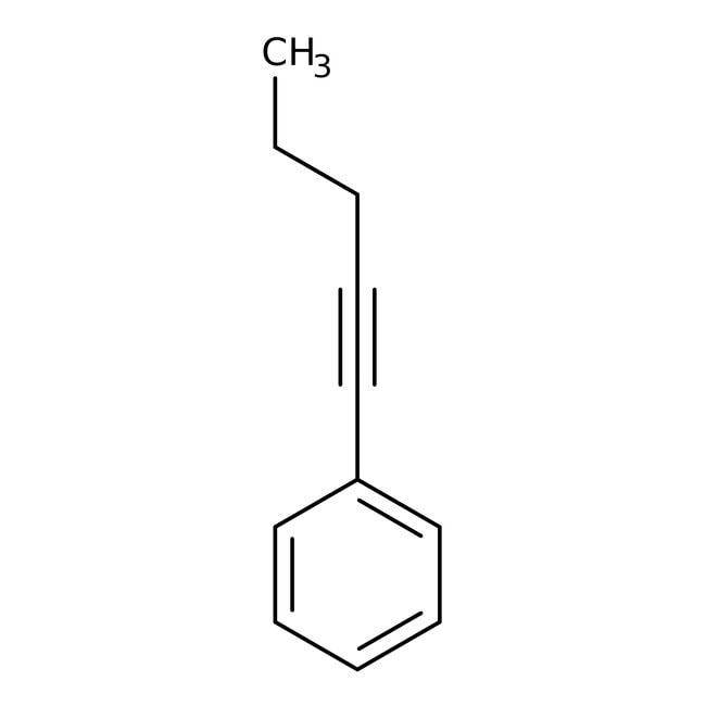 1-phenyl-1-pentyne, 98%, thermo scientific chemicals