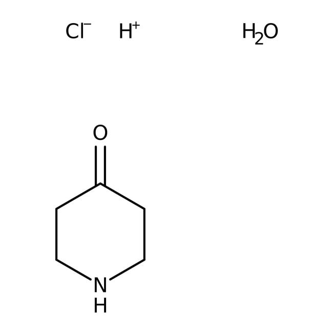 4-piperidone hydrochloride monohydrate, 98%, thermo scientific chemicals