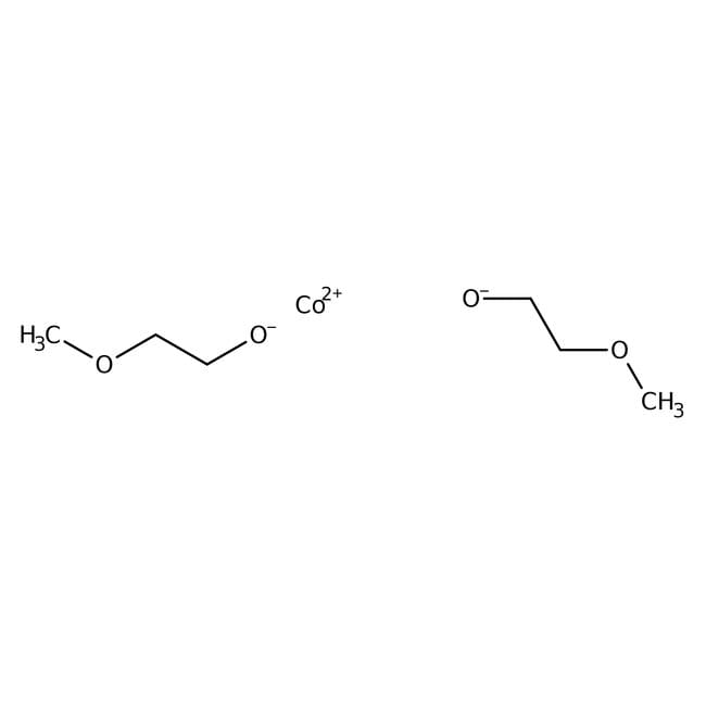 cobalt(ii) 2-methoxyethoxide, 5% w/v in 2-methoxyethanol, 99% (m.b.), packaged under ar in resealable chemseal bottles, thermo scientific chemicals