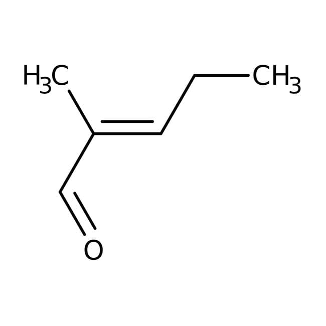 2-methyl-2-pentenal, (e)+(z), 97%, thermo scientific chemicals