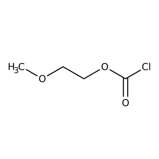 2-methoxyethyl chloroformate, tech. 85%, thermo scientific chemicals