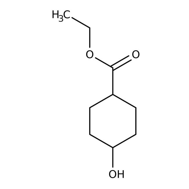 ethyl 4-hydroxycyclohexanecarboxylate, cis + trans, 97%, thermo scientific chemicals