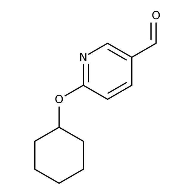 2-cyclohexyloxypyridine-5-carboxaldehyde, 97%, thermo scientific™