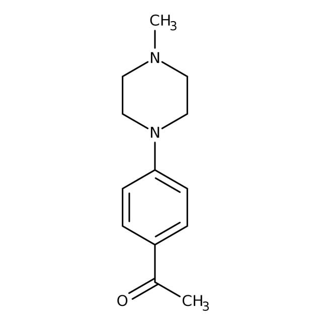 4-(4-methylpiperazino)acetophenone, 98%, thermo scientific™