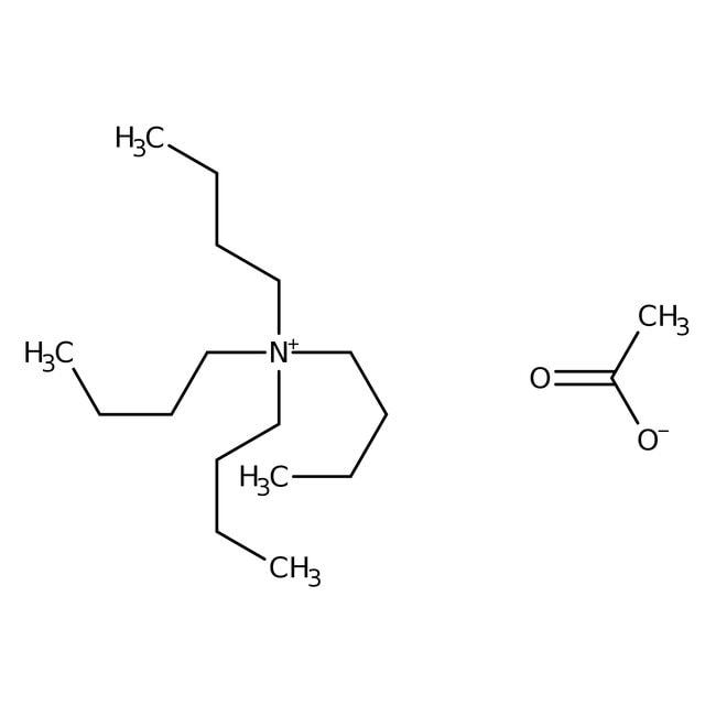 tetra-n-butylammonium acetate, thermo scientific chemicals