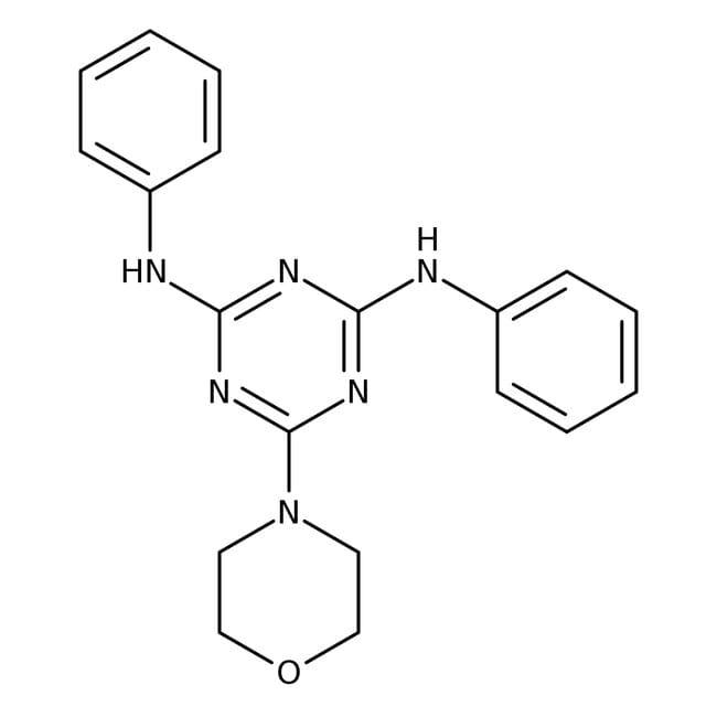 2,4-dianilino-6-(4-morpholinyl)-1,3,5-triazine, 97%, thermo scientific chemicals
