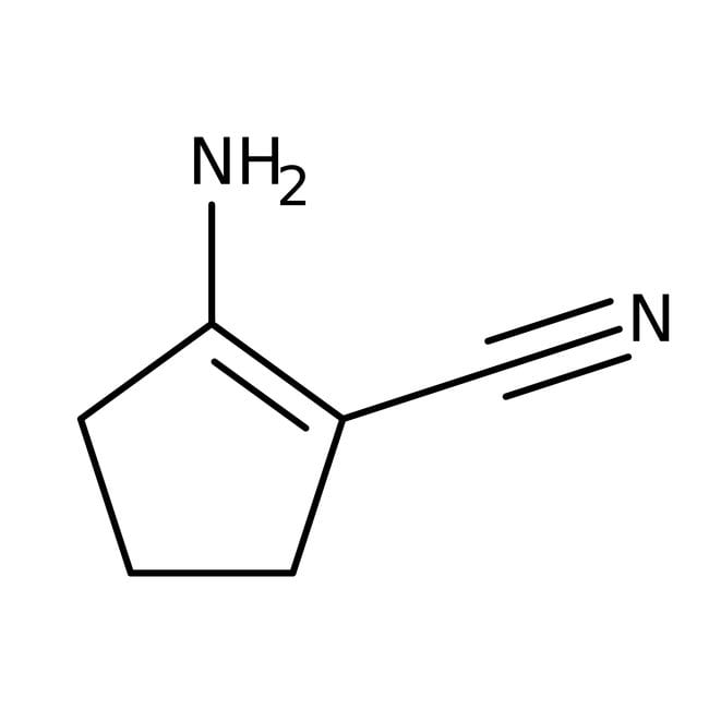2-amino-1-cyclopentene-1-carbonitrile, 98%, thermo scientific chemicals