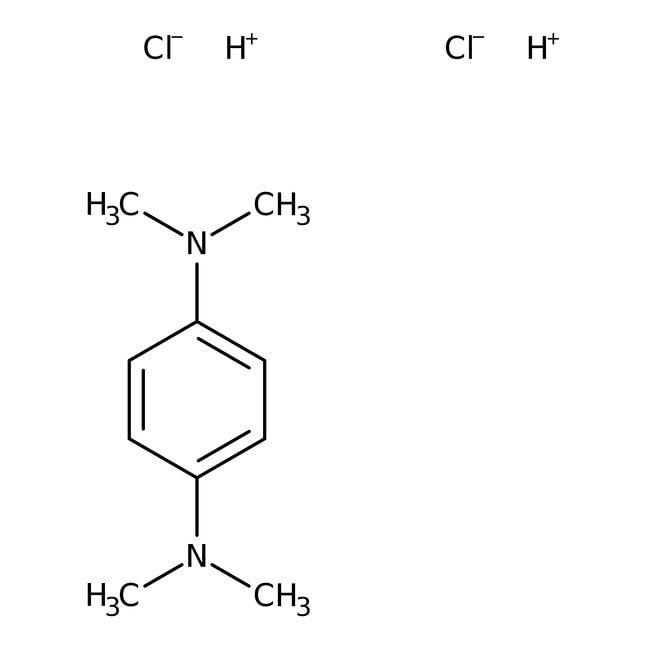 n,n,n',n'-tetramethyl-p-phenylene-diamine dihydrochloride, 98+%, extra pure, slr, fisher chemical™