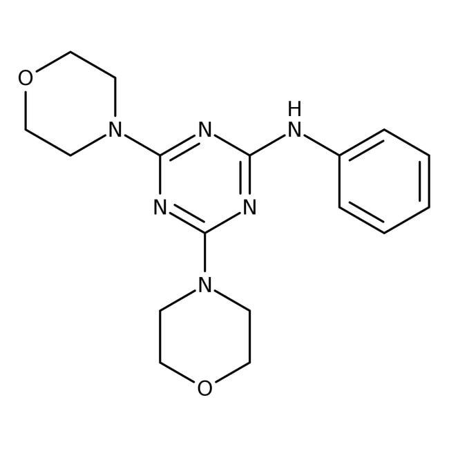 2-anilino-4,6-di(4-morpholinyl)-1,3,5-triazine, 97%, thermo scientific chemicals