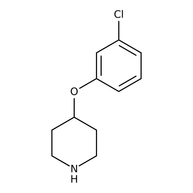 4-(3-chlorophenoxy)piperidine, 98%, thermo scientific chemicals
